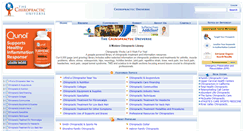 Desktop Screenshot of chiropracticuniverse.com